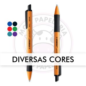 Caneta Esferográfica Retrátil Pointball 0.5mm Stabilo – 1 UN