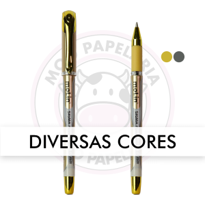 Caneta Esferográfica Sigma Plus Gold 1.0mm MoLin – 1 UN