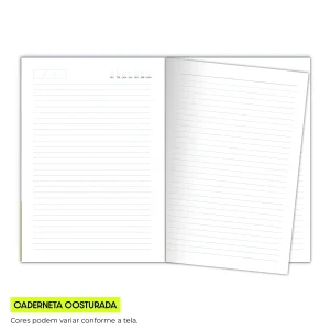 Caderneta Flexível Duo Pautado (EFPAPA01)