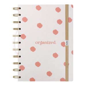 Caderno Reposicionável Universitário Organized Studies – 1 UN