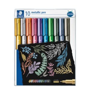 Marcador Metálico Staedtler – Estojo 10 UN