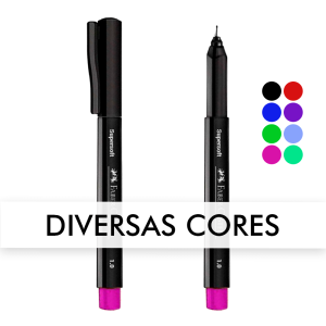 Caneta Hidrográfica SuperSoft Pen 1.0mm Faber-Castell – 1 UN