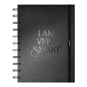 Caderno Reposicionável Universitário Very Smart Black Studies – 1 UN
