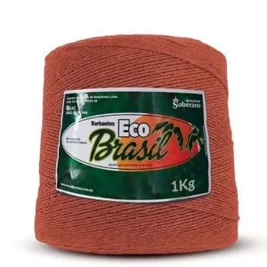 Barbante Eco Brasil Ordem 6 Color Marrom 1kg Soberano