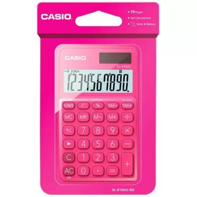 Calculadora Casio SL-310UC Bolso 10 Dígitos
