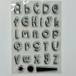 Carimbo em Silicone “De A a Z”