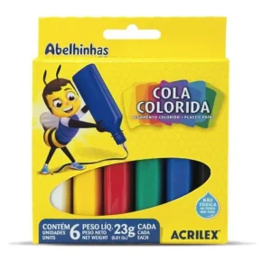 Cola Colorida 6×1 Acrilex