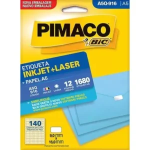 Etiqueta Laser A5 Q-196 Pimaco