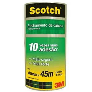 Fita Adesiva de Empacotamento Transparente Scoth 3M 5802 – 45mm x 45m