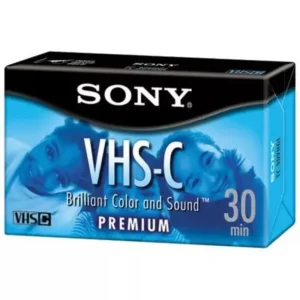 Fita Filmadora 30min VHS Sony TC-30