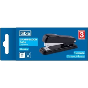 Grampeador Tilibra G104 Metálico para 25folhas