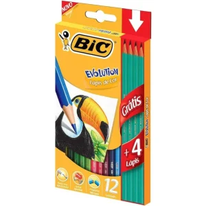Lápis de Cor Bic Evolution