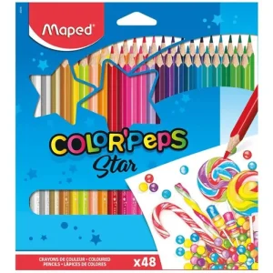 Lápis de Cor com 48 cores Maped Color Peps 832048