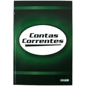 Livro Conta Corrente 1/4 100 folhas São Domingos