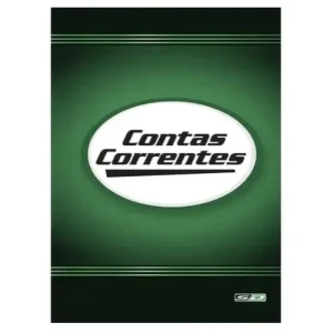 Livro Conta Corrente 1/4 50 folhas São Domingos