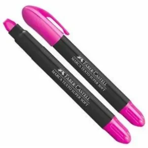 Marca Texto Faber Gel Textliner Rosa