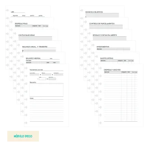 Refil Disco Financeiro Completo (F01)