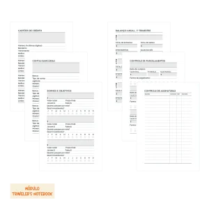 Caderneta Flexível Financeiro Controle Geral (F02)