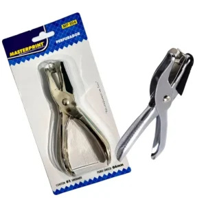 Perfurador Masterprint 1 furo com 6 folhas MP804