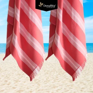 Toalha de Praia Fouta Coral