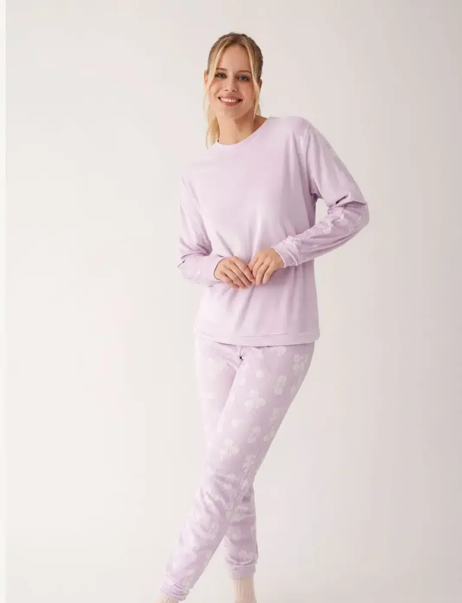 Pijama da Promise em micro veludo . - Image 3