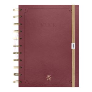 Caderno Reposicionável Universitário Luck Studies – 1 UN