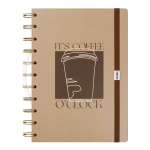 Caderno Reposicionável Universitário Coffee Studies – 1 UN