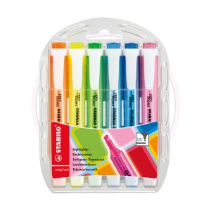 Marca-Texto Swing Cool Stabilo – Neon – 275/6-3 – Estojo 6 UN
