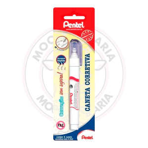 Caneta Corretiva Ponta Fina Pentel – Blister 1 UN
