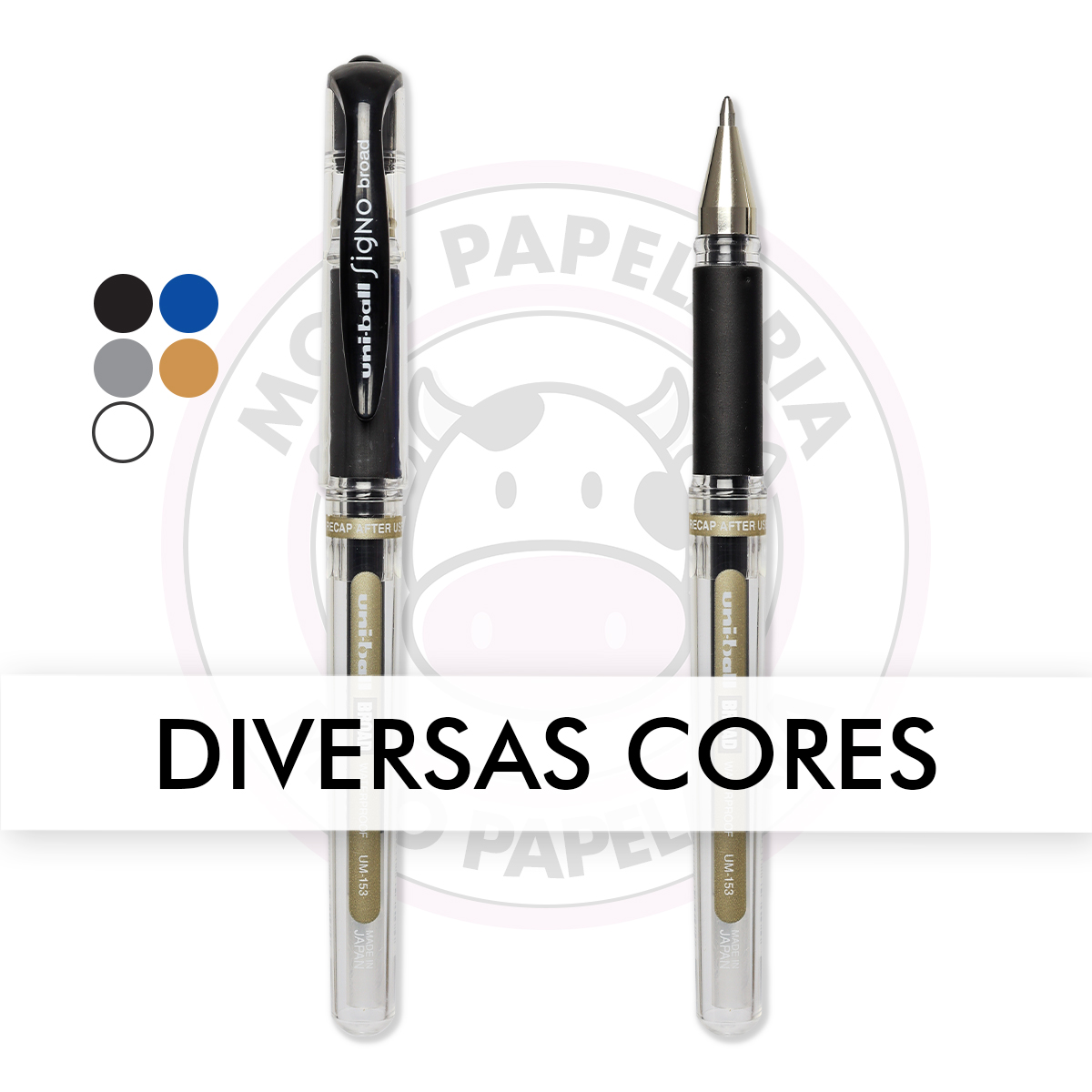 Caneta Gel Signo Broad 1.0mm uni-ball – 1 UN - Image 2