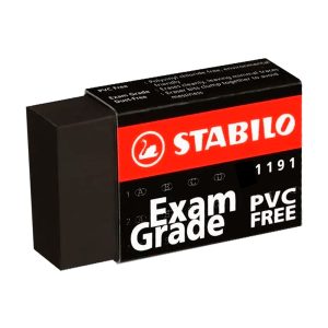 Borracha Preta Exam Grade (1191) Stabilo – 1 UN