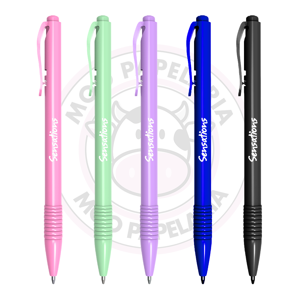 Caneta Esferográfica Sensations Perfumada 0.7mm Newpen – Blister 5 UN - Image 3