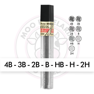 Grafite Hi-Polymer Super 0.5mm Pentel – 1 UN