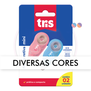 Fita Corretiva Mini Tris – Blister 2 UN