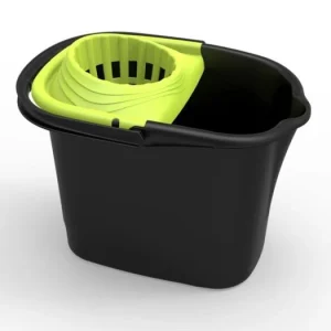 Cubo+Escurridor Negro 14L